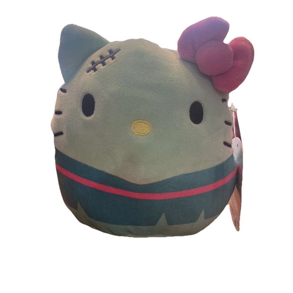 Squishmallows X Sanrio Hello Kitty Frankenstein 6.5" Halloween Squishmallow New